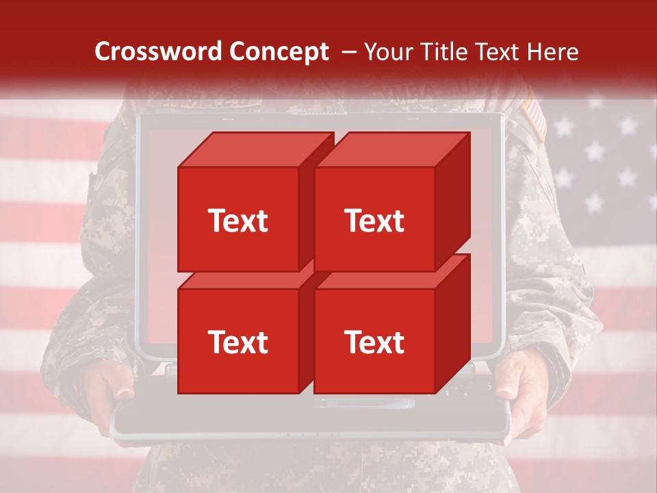 White Electric Unit PowerPoint Template