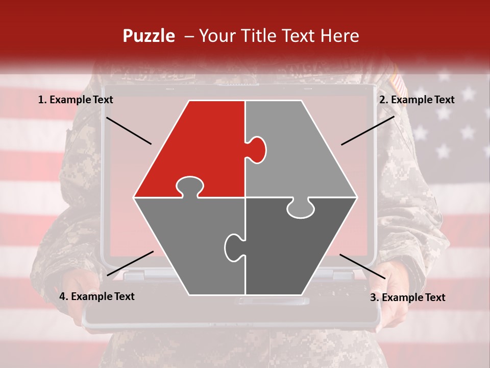 White Electric Unit PowerPoint Template