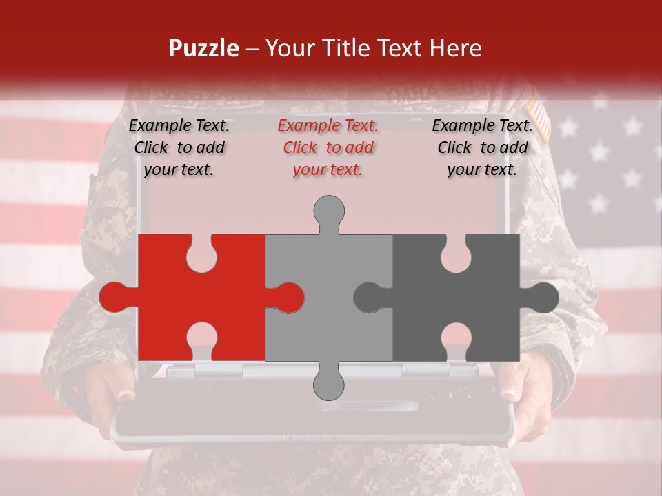 White Electric Unit PowerPoint Template