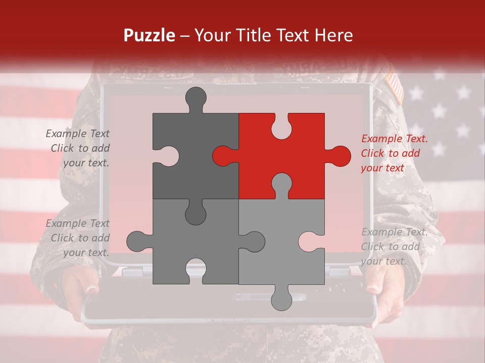 White Electric Unit PowerPoint Template