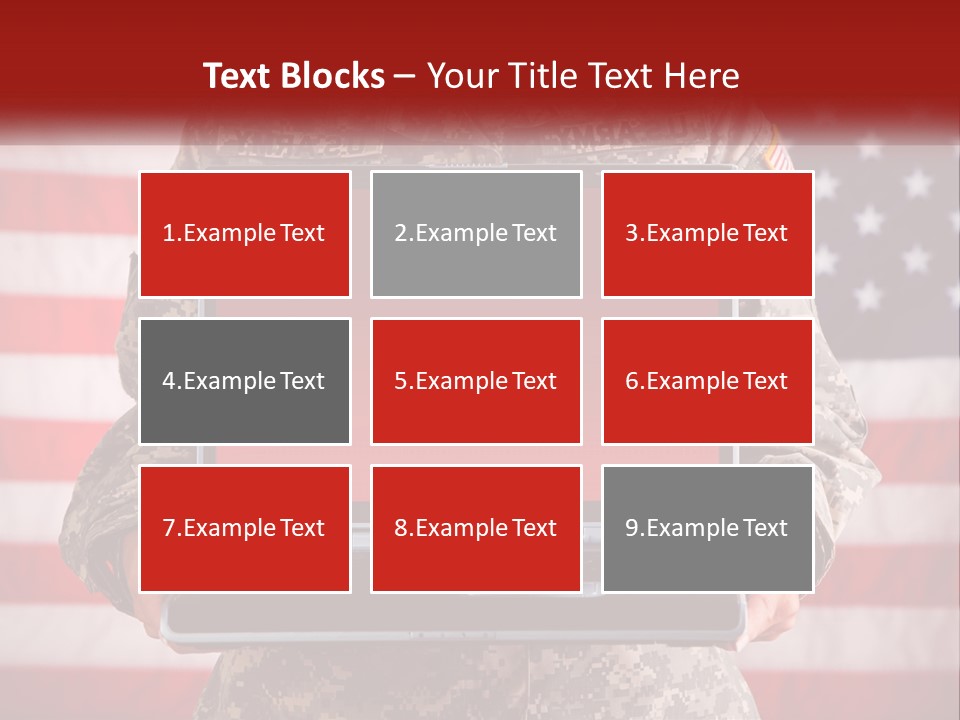 White Electric Unit PowerPoint Template