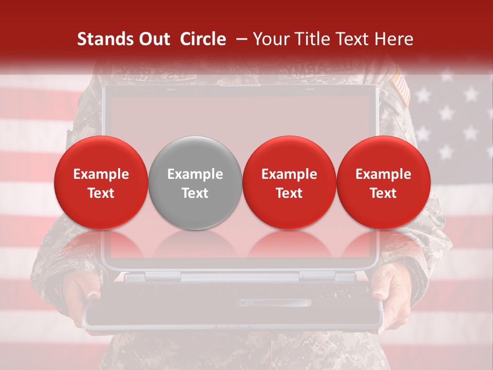 White Electric Unit PowerPoint Template