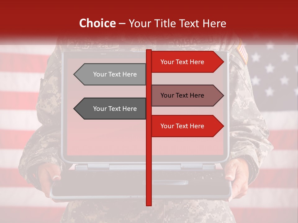 White Electric Unit PowerPoint Template