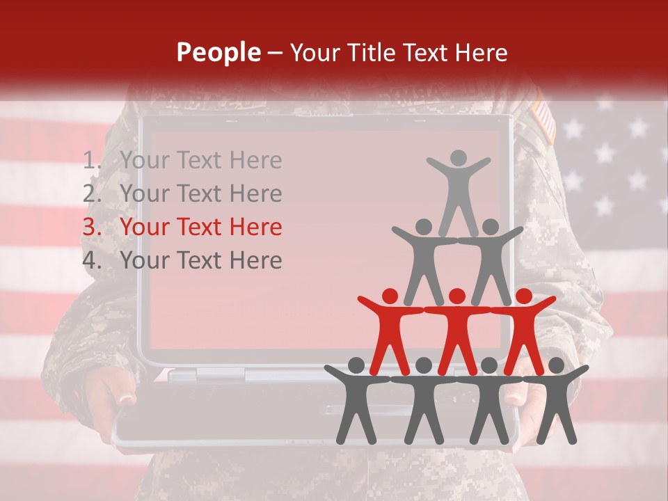 White Electric Unit PowerPoint Template