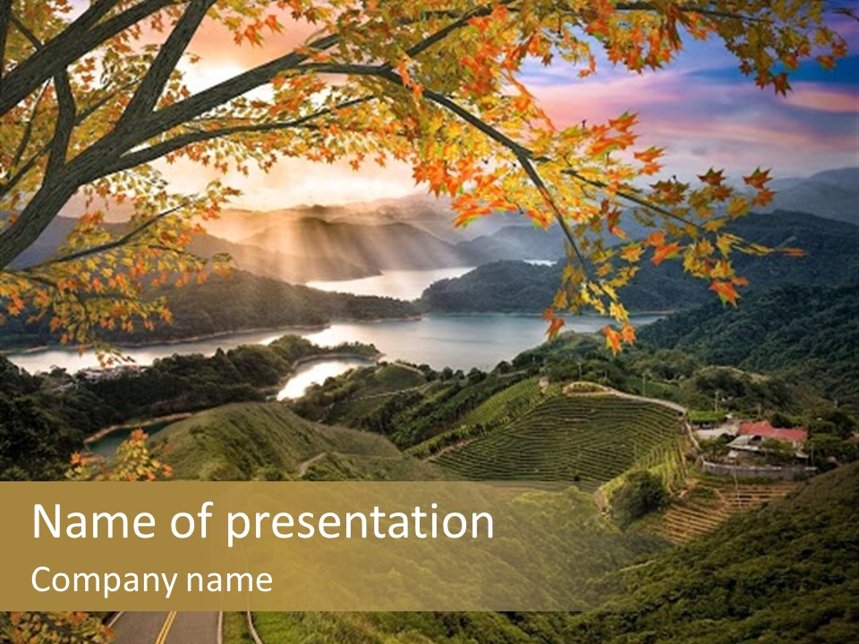 Industry Part Home PowerPoint Template