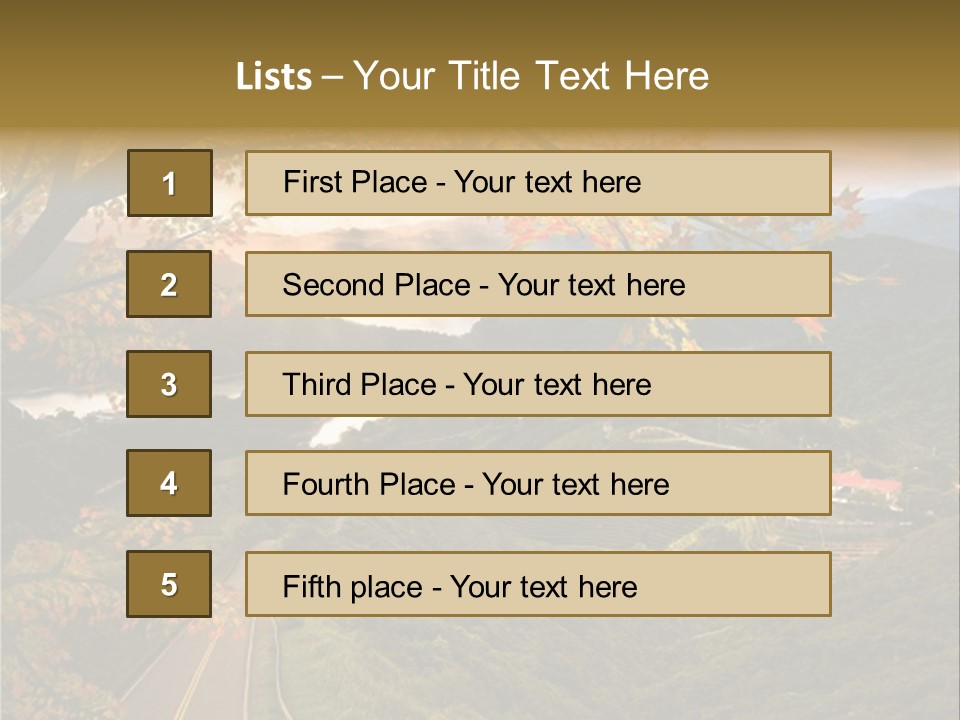 Industry Part Home PowerPoint Template