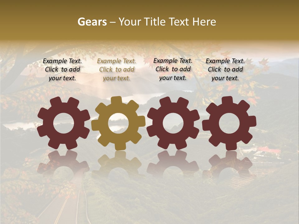 Industry Part Home PowerPoint Template