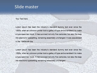 White Condition Cool PowerPoint Template