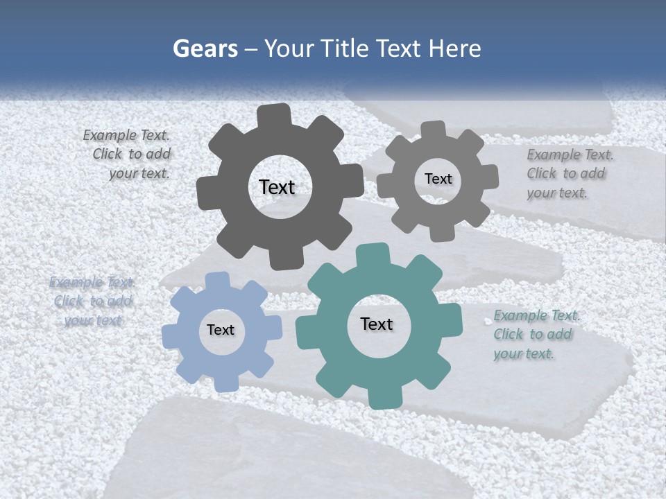 White Condition Cool PowerPoint Template