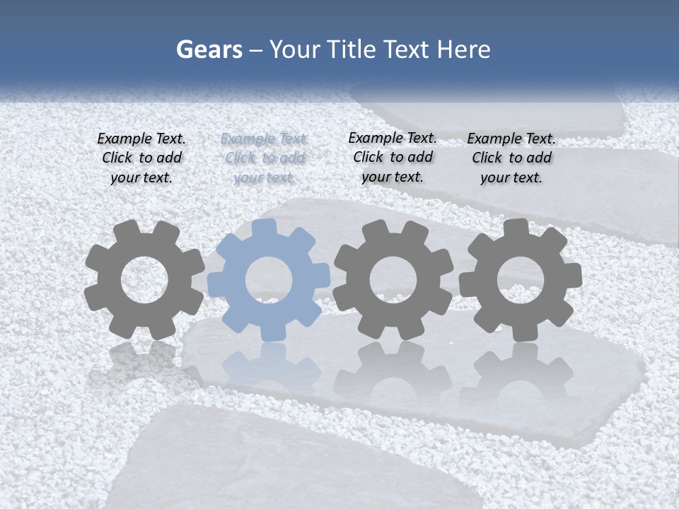 White Condition Cool PowerPoint Template