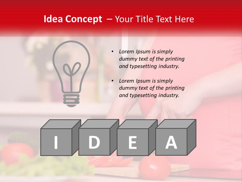 House Equipment Conditioner PowerPoint Template