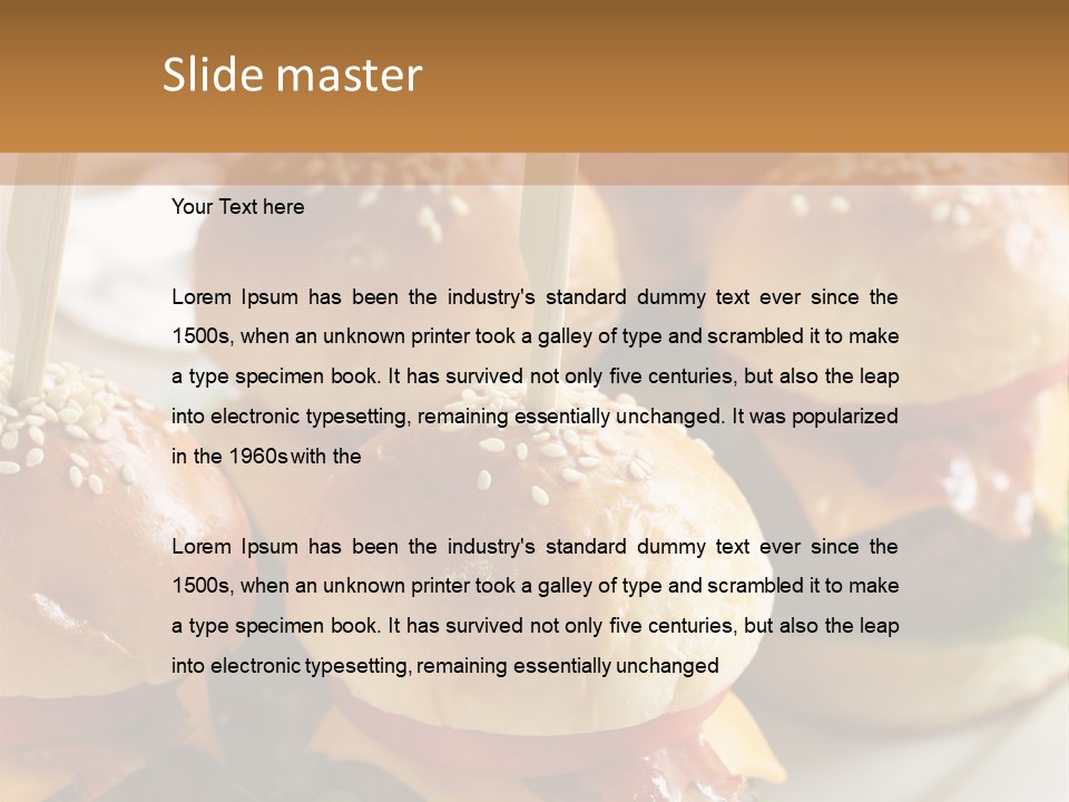 White House Equipment PowerPoint Template