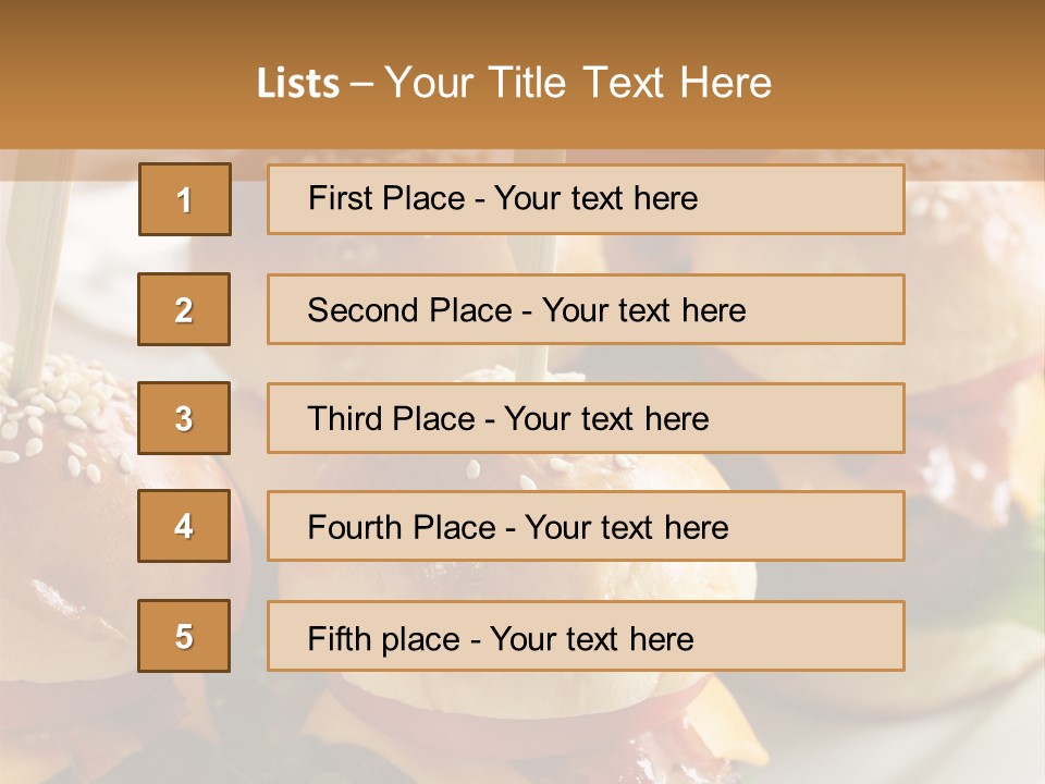 White House Equipment PowerPoint Template