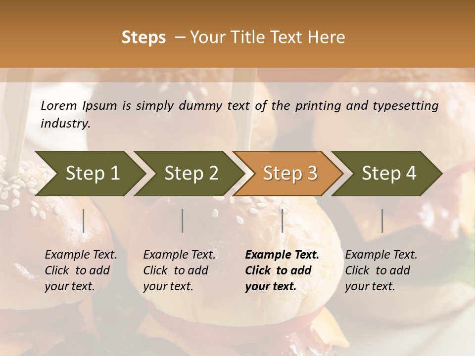 White House Equipment PowerPoint Template