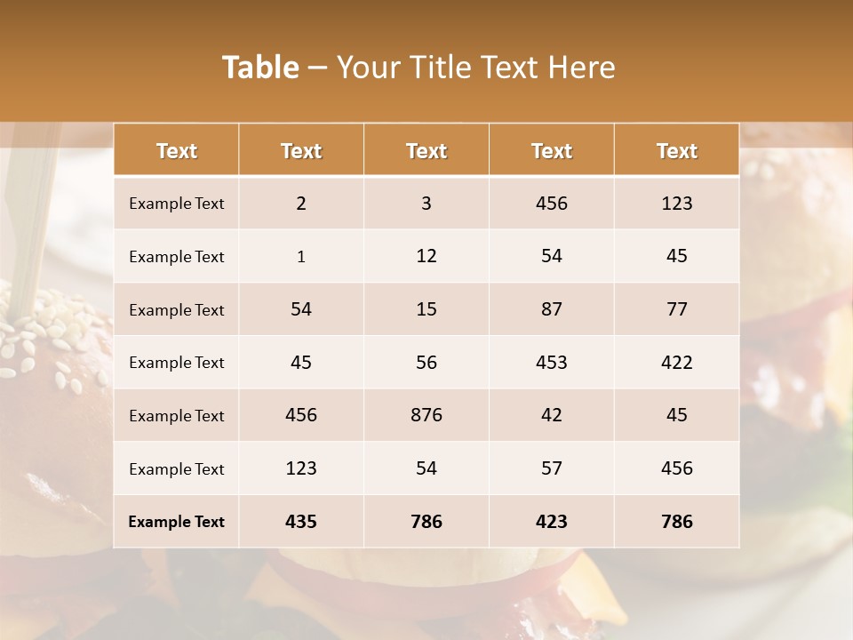 White House Equipment PowerPoint Template