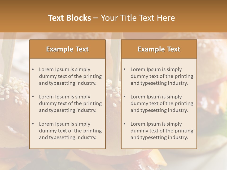 White House Equipment PowerPoint Template