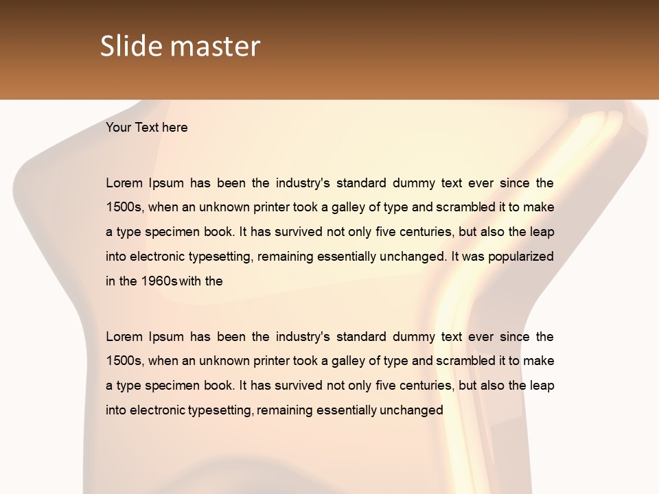 Part Remote Industry PowerPoint Template