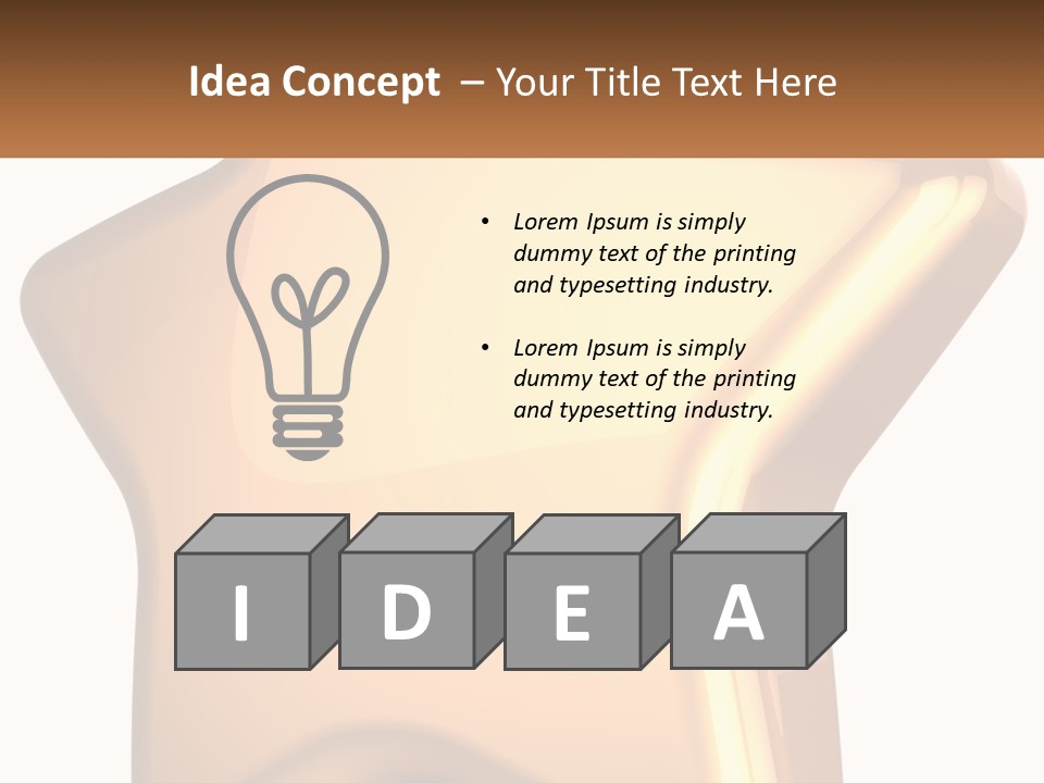 Part Remote Industry PowerPoint Template