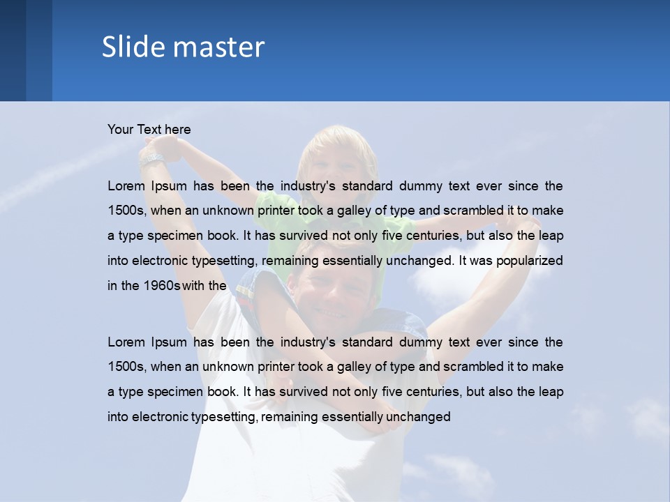 Technology Air Cooling PowerPoint Template