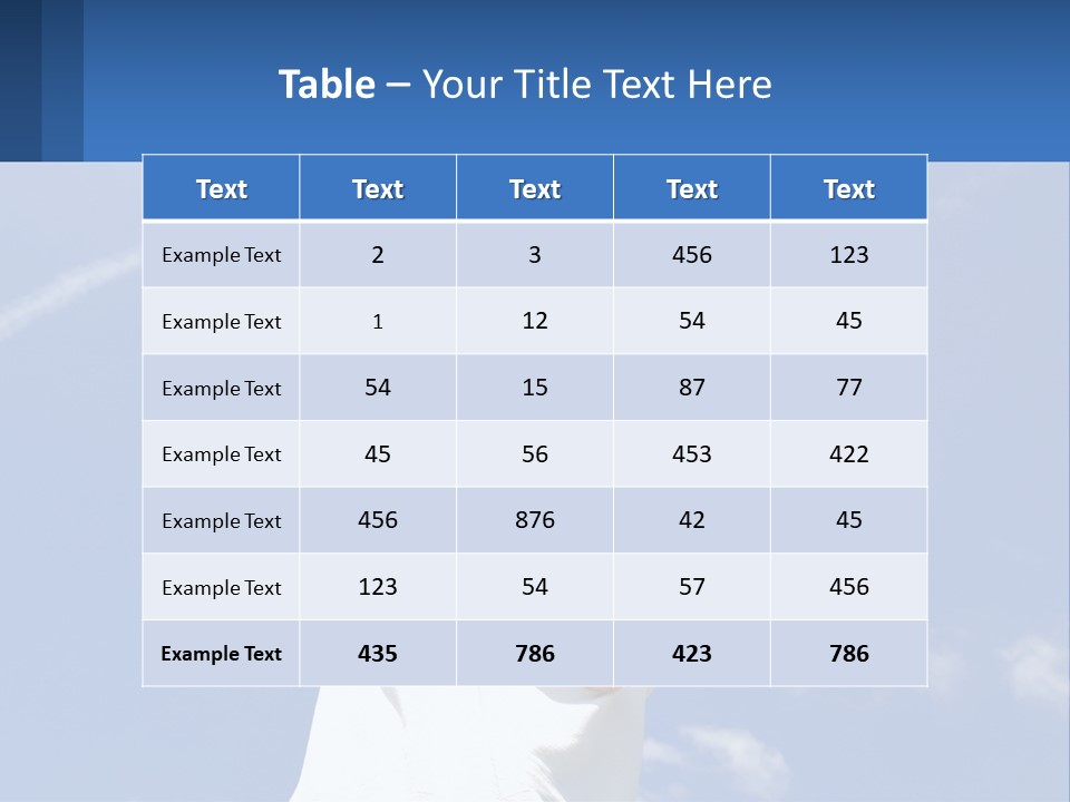 Technology Air Cooling PowerPoint Template