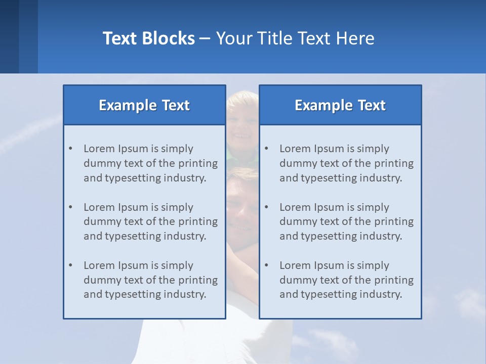 Technology Air Cooling PowerPoint Template