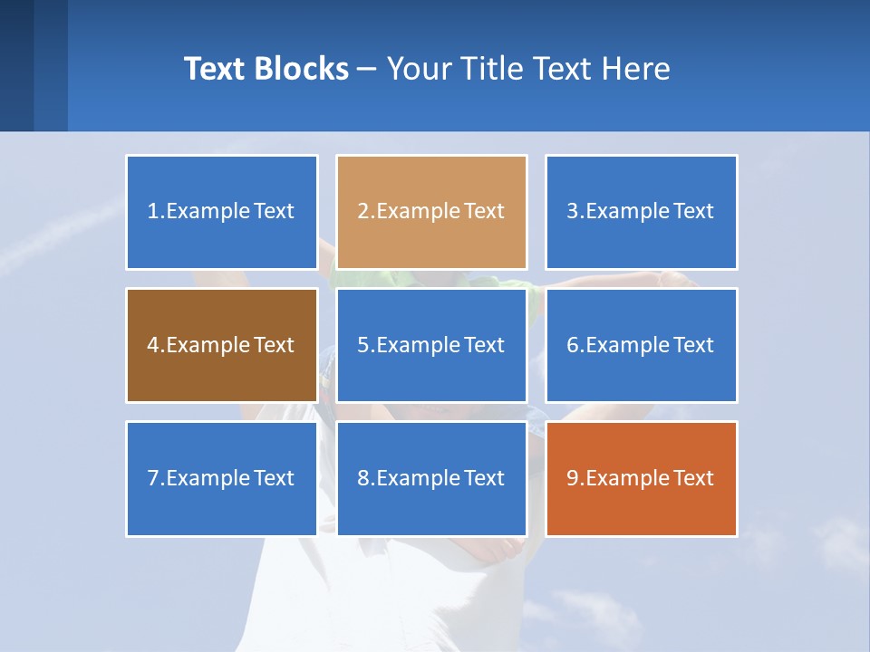 Technology Air Cooling PowerPoint Template