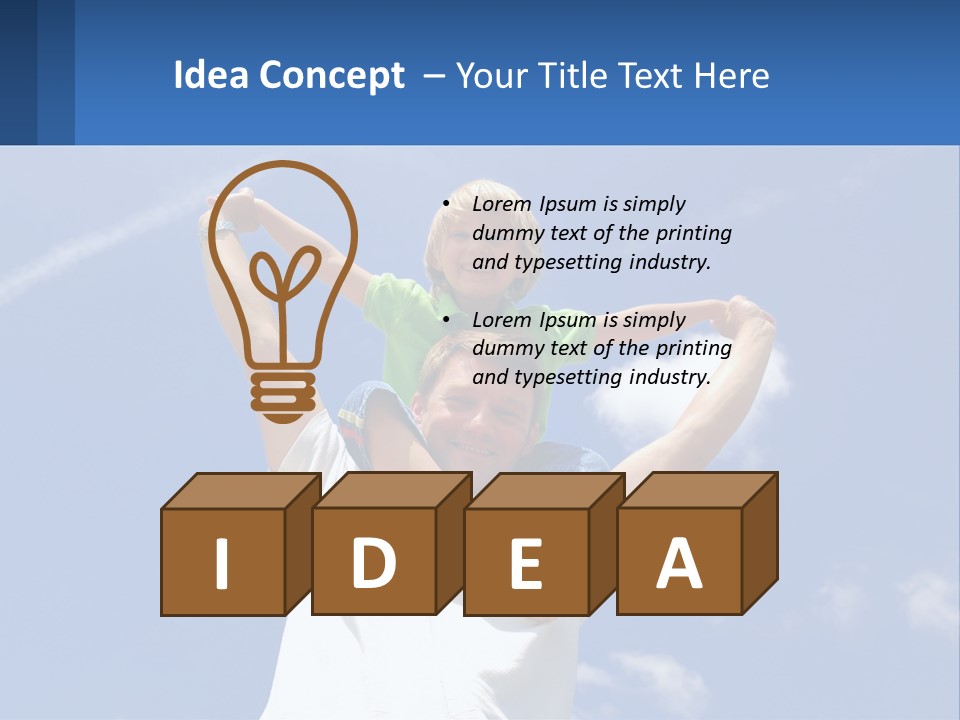 Technology Air Cooling PowerPoint Template