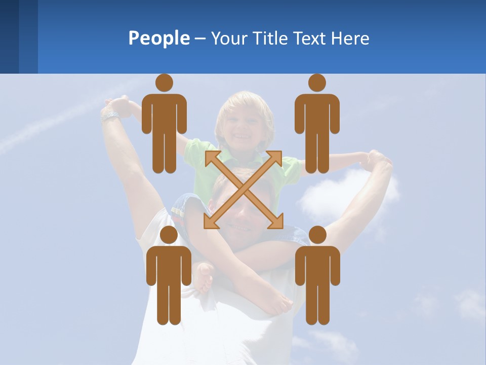 Technology Air Cooling PowerPoint Template