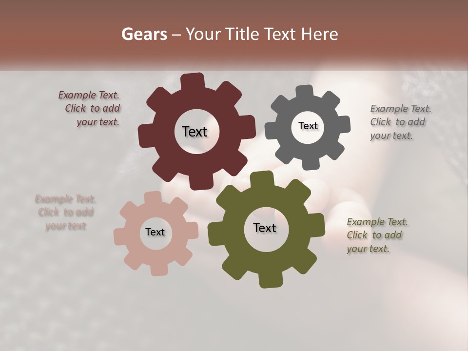 Equipment Cooling Temperature PowerPoint Template