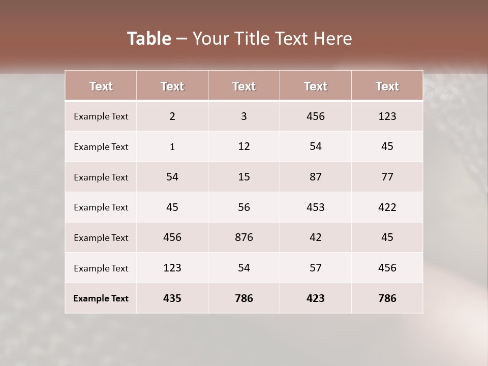 Equipment Cooling Temperature PowerPoint Template