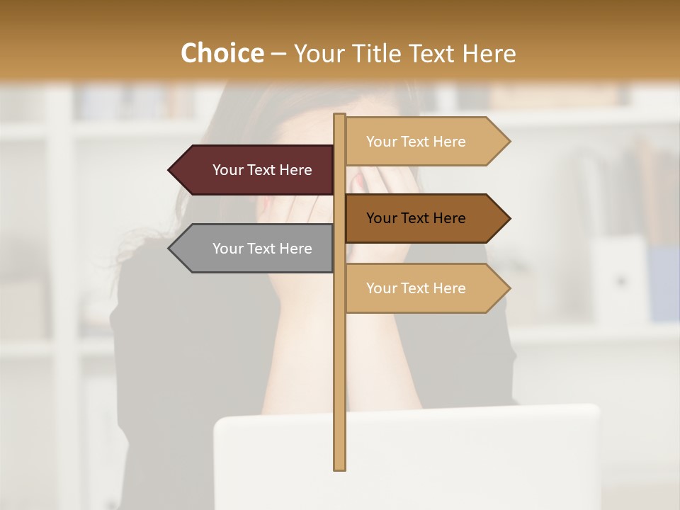 Remote Technology Heat PowerPoint Template
