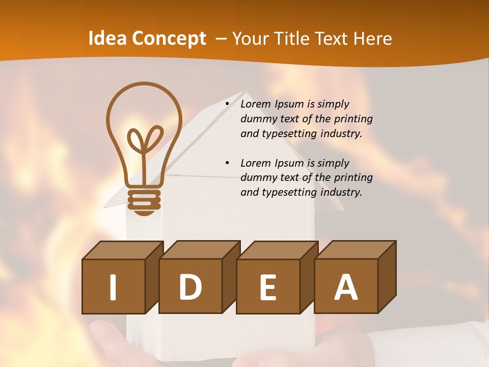 Energy Conditioner Cooling PowerPoint Template