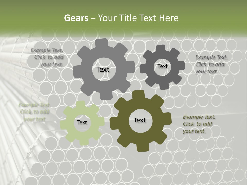 Equipment Electricity Ventilation PowerPoint Template