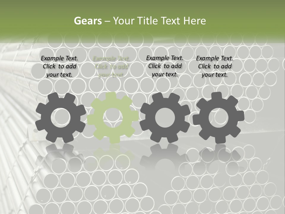 Equipment Electricity Ventilation PowerPoint Template