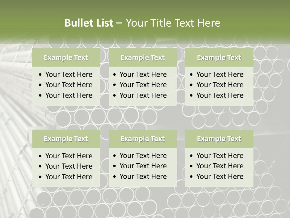 Equipment Electricity Ventilation PowerPoint Template