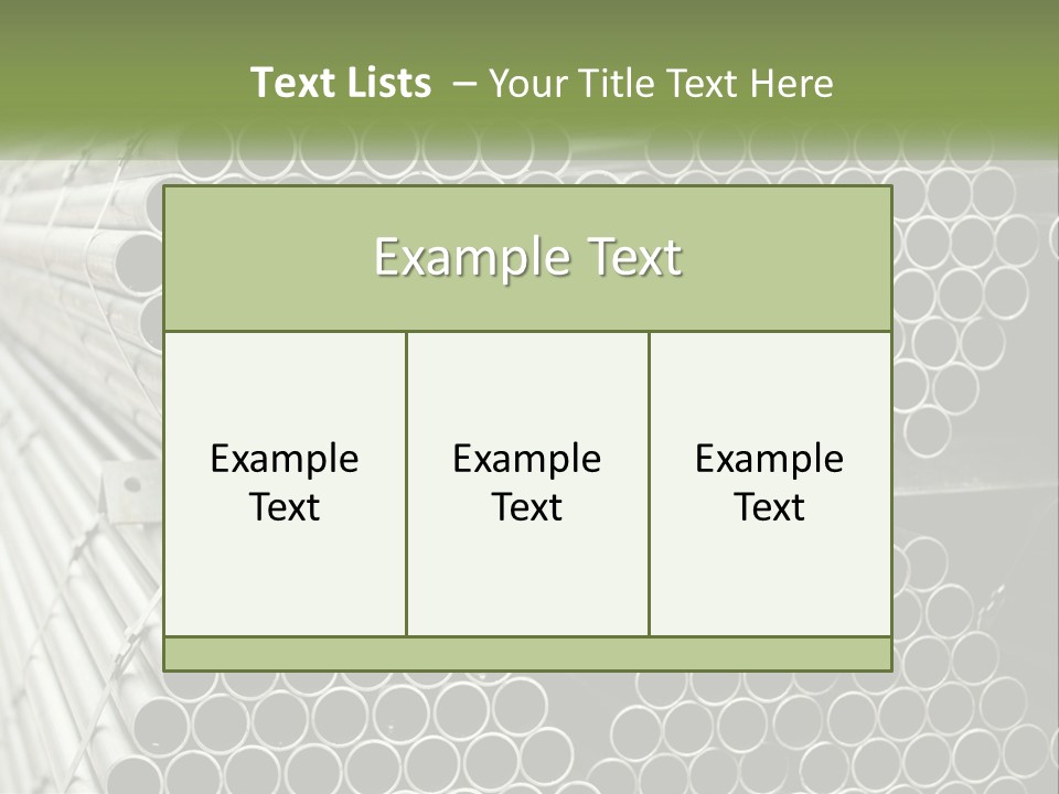 Equipment Electricity Ventilation PowerPoint Template