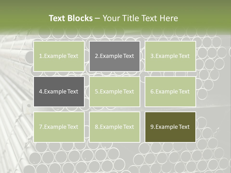 Equipment Electricity Ventilation PowerPoint Template