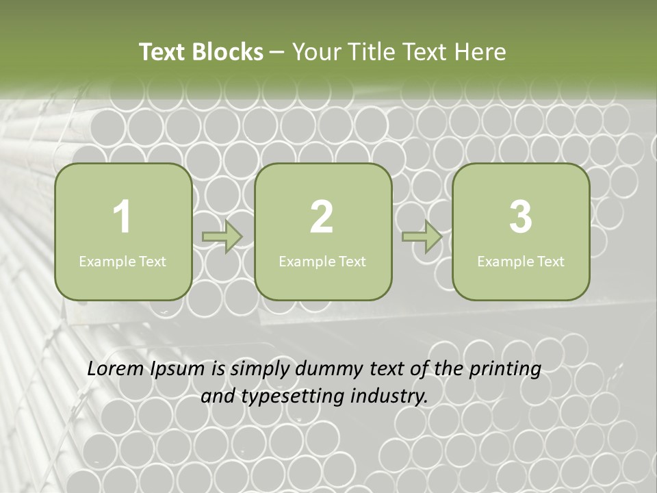 Equipment Electricity Ventilation PowerPoint Template
