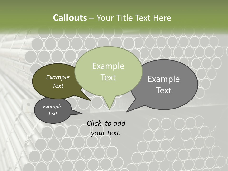 Equipment Electricity Ventilation PowerPoint Template