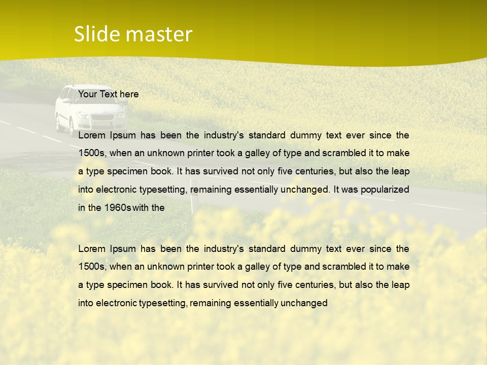 Heat Temperature Switch PowerPoint Template
