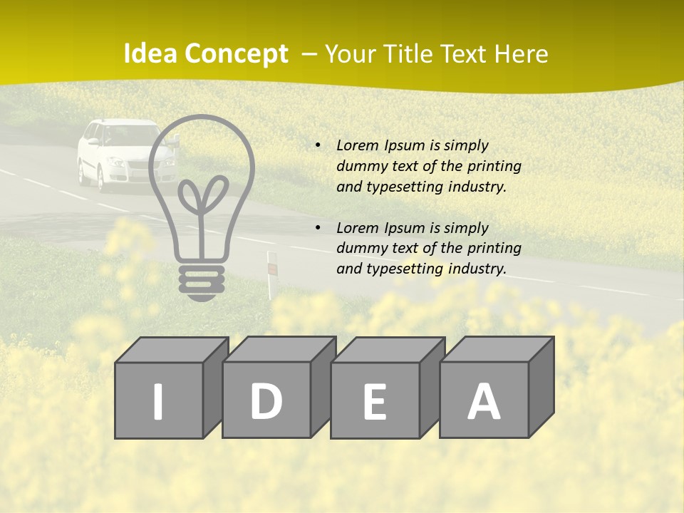 Heat Temperature Switch PowerPoint Template