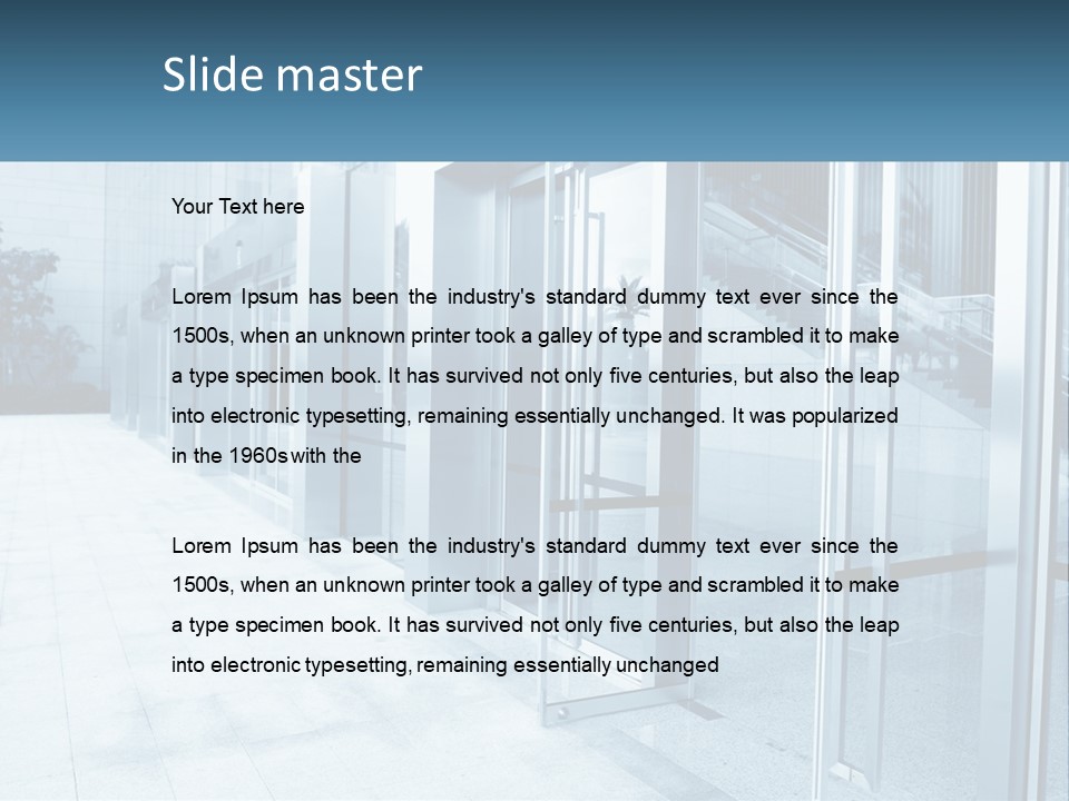 Home Unit Ventilation PowerPoint Template