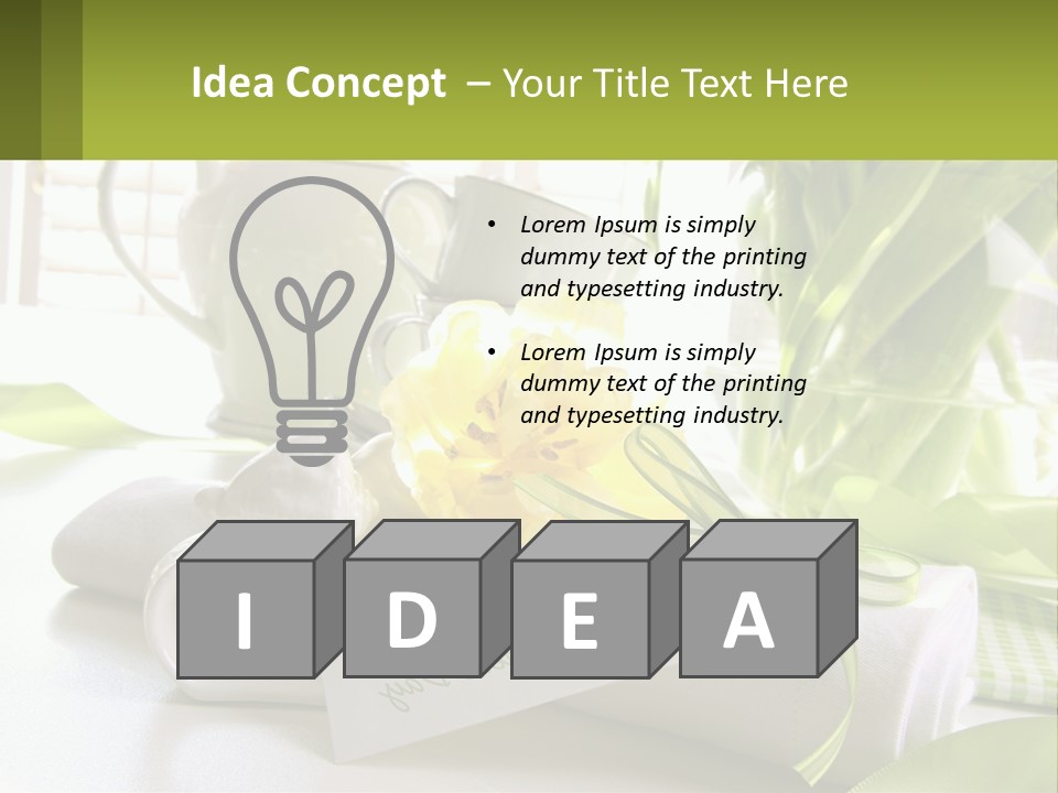 Climate Cool Power PowerPoint Template