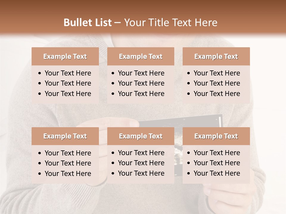 White Equipment Ventilation PowerPoint Template