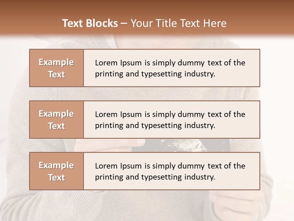 White Equipment Ventilation PowerPoint Template
