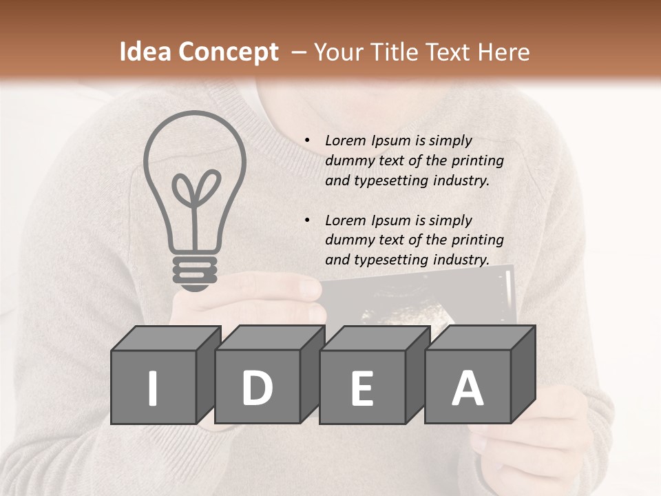 White Equipment Ventilation PowerPoint Template