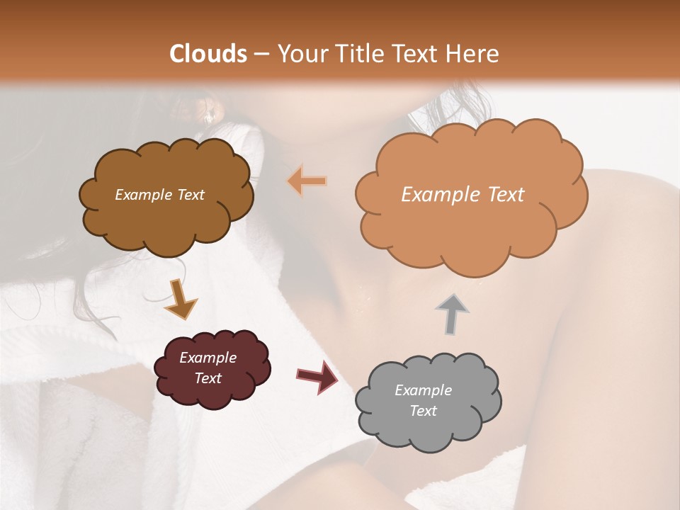 Electric Air Cold PowerPoint Template