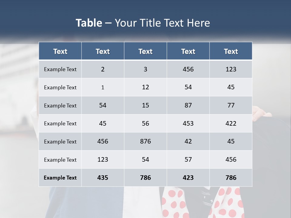 Temperature Power Equipment PowerPoint Template