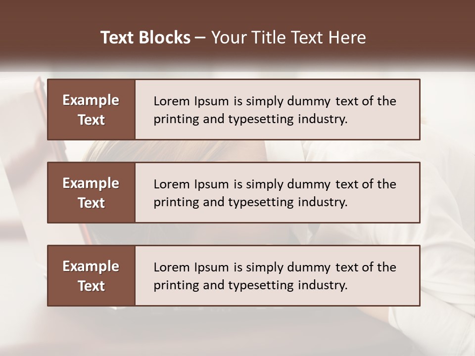 Industry System Part PowerPoint Template