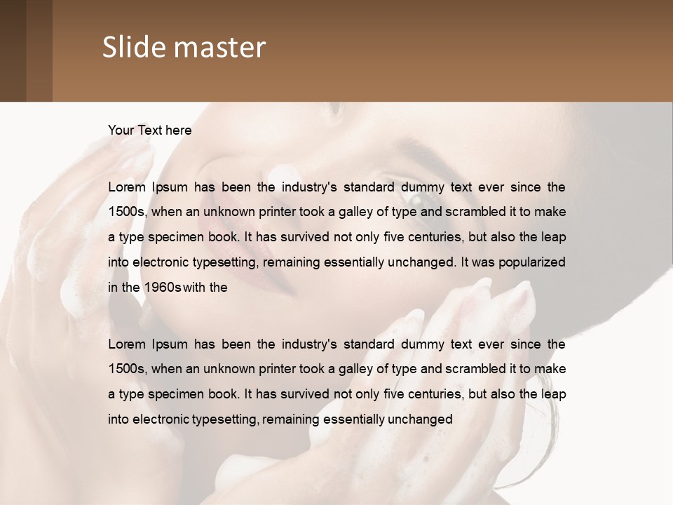 White Heat System PowerPoint Template